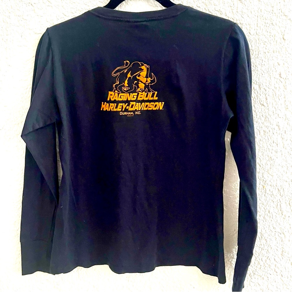 HARLEY DAVIDSON Original Women Medium Long Sleeves, Pit to Pit 18” - Picture 3 of 5